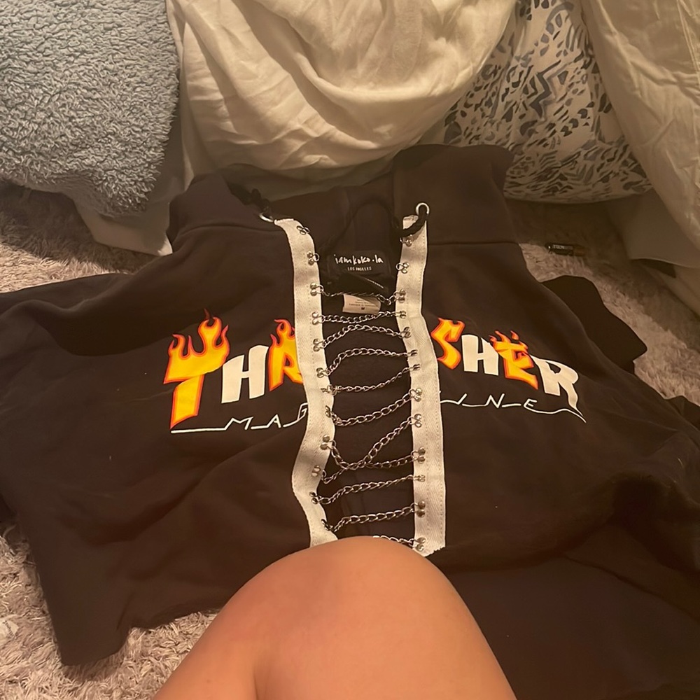 Iamkoko thrasher hoodie